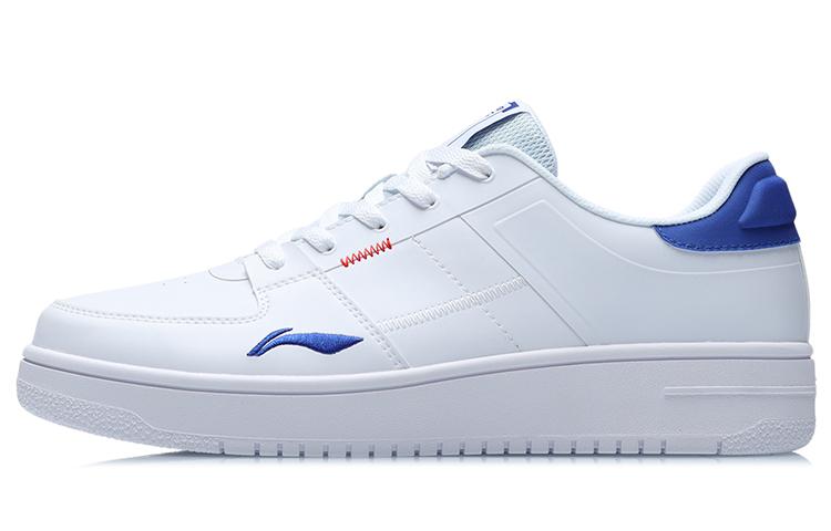 Li Ning Oneplay Элегантные Нескользящие Износостойкие Нескользящие Износостойкие Низкие Скейтбордические Кроссовки AGCR187-1 41