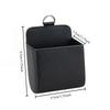 Leather Air Outlet Car Organizer - 1pc Dashboard Storage Bag for Phone, Keys, Sunglasses, Keep Vent Tidy