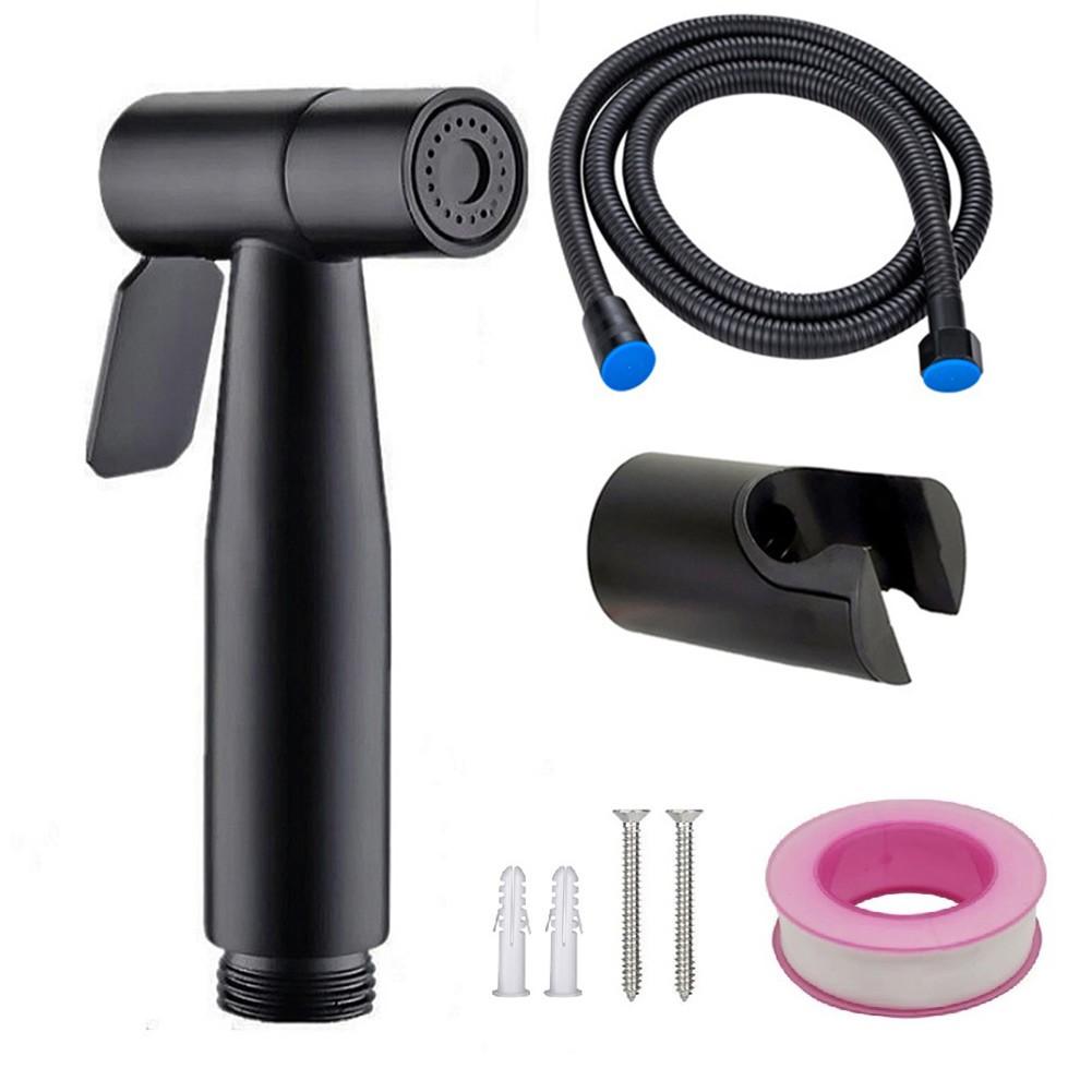 Bidet Toilet Spray Shower Head Set Flexible Hose Handheld