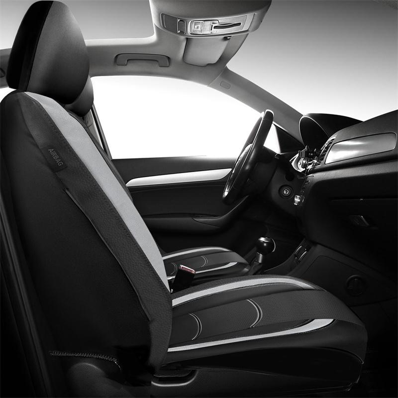 Car Seat Cover Full Set Cloth Universal Polyester Breathable Washable Suitable For Car Truck Van Suv Car Accessories