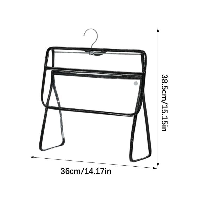Multipurpose Multi Pocket Clear Shower Storage Bag Waterproof Hanging Wall Organizer Bathroom Accessory
