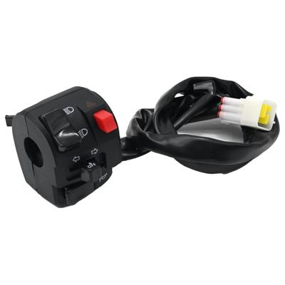Horn Button Turn Signal Warning Light Handlebar Controller Switches Motorcycle Switches Motorbike Accessories Easy Install