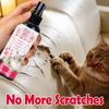 Spray Anti-Griffures pour Chat—Spray Non Toxique Sans Danger pour les Animaux pour Chatons et Chats Adultes, Empêche Efficacement les Griffades, Ne Laisse Aucune Marque sur les Meubles/Canapé/Rideaux