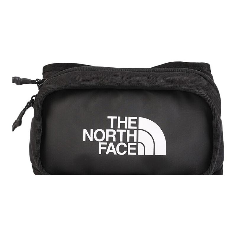 The North Face 3L Basic Letter Logo Printed Portable Crossbody Bag Chest Bag Waist Bag Outdoor Bag Unisex Bags Black 3KZX-KX7