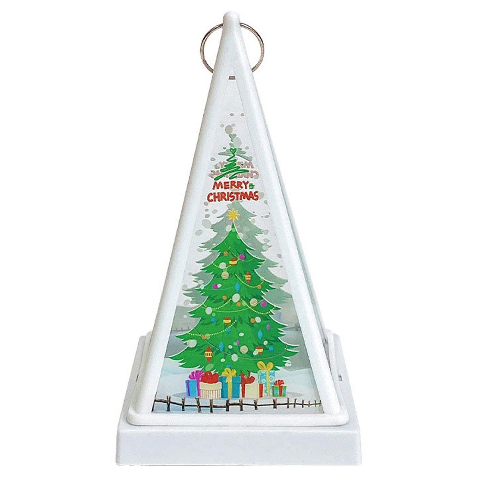 

Christmas Lantern Light Illuminated Xmas Pattern Night Light For Christmas Wedding Birthday Decor