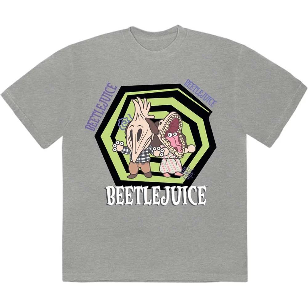 Warner Bros T-Shirt: Beetlejuice Spiral OFFICIAL NEW XL
