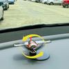 Solar Airplane Spinner Solar Energy Plane Car Dashboard Decor Sun Operated Car Interior Decoration Accessories For Dashboard