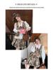 2025 Retro French Sweet Print Vest, Shirt, and Pleated Skirt Set
