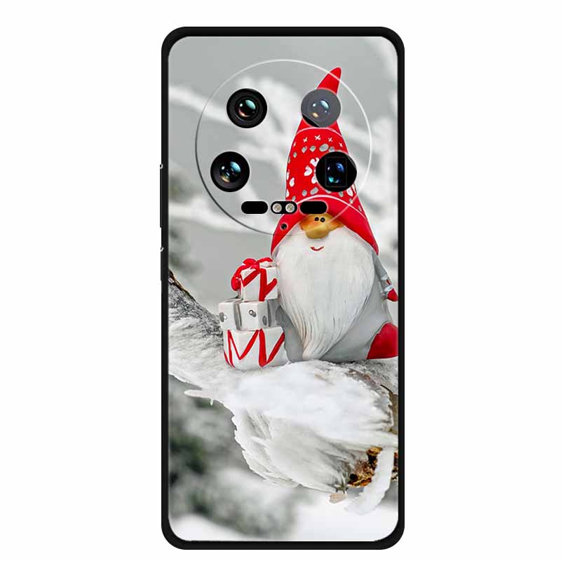 Christmas Phone Case For Xiaomi 14 Ultra Pro Case Soft Silicone Luxury Deer Cover for Xiaomi 13 Ultra Pro Back Coque Cases 14pro