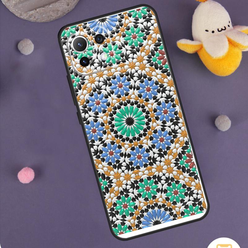 Moroccan Tile Case For Xiaomi 15T 13T 14T Pro 14 15 Ultra 17 Pro Max POCO X7 X6 X5 F5 F6 F7 F8 Pro Cover