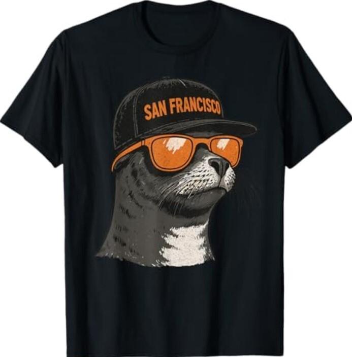 Vintage SAN FRANCISCO Classic Gifts For Men Women Kids T-Shirt S разноцветный