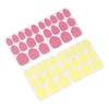 120Pcs Double Side Adhesive Tape Glue Sticker False Nail Glue For Fake Nails Tips Clear Jelly Gel Pad Press On Nails Manicure