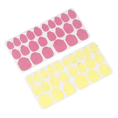 120 Stück Doppelseitiges Klebeband Kleber Aufkleber Falsche Nagelkleber Für Falsche Nägel Spitzen Klares Gelee Gel Pad Press-On Nägel Maniküre