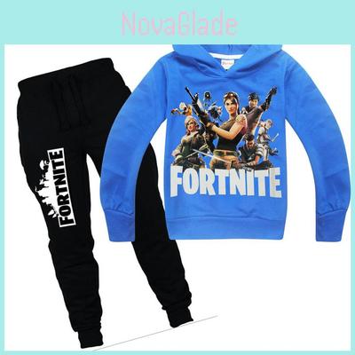 Hoodiespants Set Child Fortnite Hooded Clothing Sweatshirt Kids Clothing Game