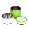 2 Layer Stainless Steel Insulation Thermo Thermal Lunch Box Food Container Hot