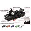 New 1/32 Challenger SRT Hellcat 2024 Alloy Car Model Sound and Light Pull Back Children's Toy Collectibles Birthday Gift