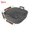 Air Fryer Silicone Baking Mat Set With Nonstick Surface For Easy Cooking And Cleanup