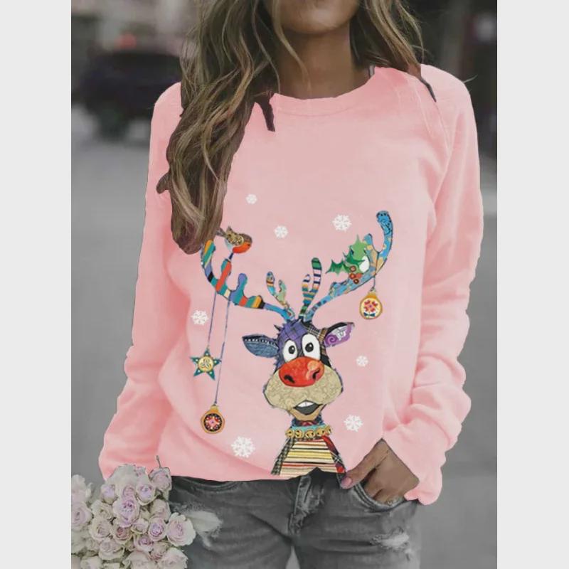 2024 Christmas Long Sleeve Sweater for Men and Women - European and American Style