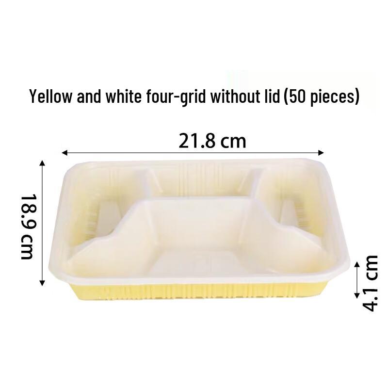 Biodegradable Divided Disposable Food Containers