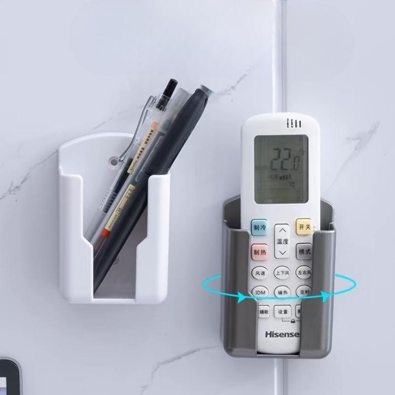 Non-punching Remote Control Storage Box, Wall-mounted Multi-functional Remote Control Storage Box, Bathroom Adhesive Storage Box