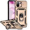 Full Cover For Xiaomi 11 Lite 5G NE Case Mi 11 Lite 5G NE Push Window Magnetic Phone Holder Case For Xiaomi 11 Lite 5G NE Case