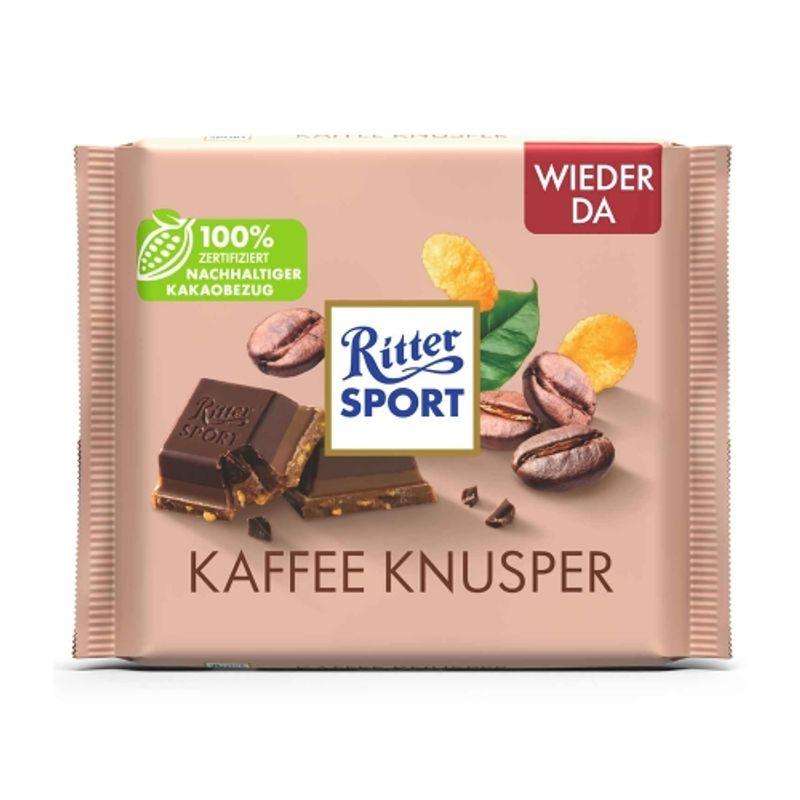 Шоколад Ritter Sport Кофе и Кранч 100г