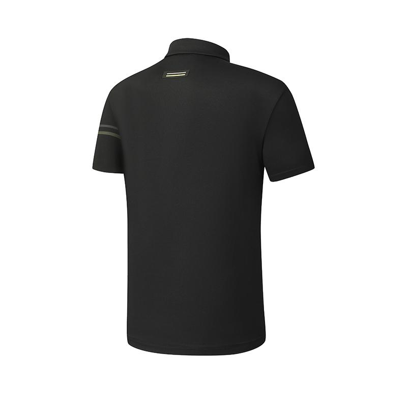 Fila Golf Series Simple Fashionable Personalized Casual Sports Comfortable Knitted Short Sleeve Polo Shirt Men Polo Shirts A11M545101FBK