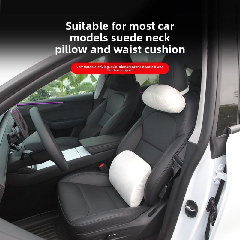 Car Sticker For Tesla Model Y  Mode 3 Headrest Waist Support Automotive General Headrest Products Neck Pillow Pillow Hot