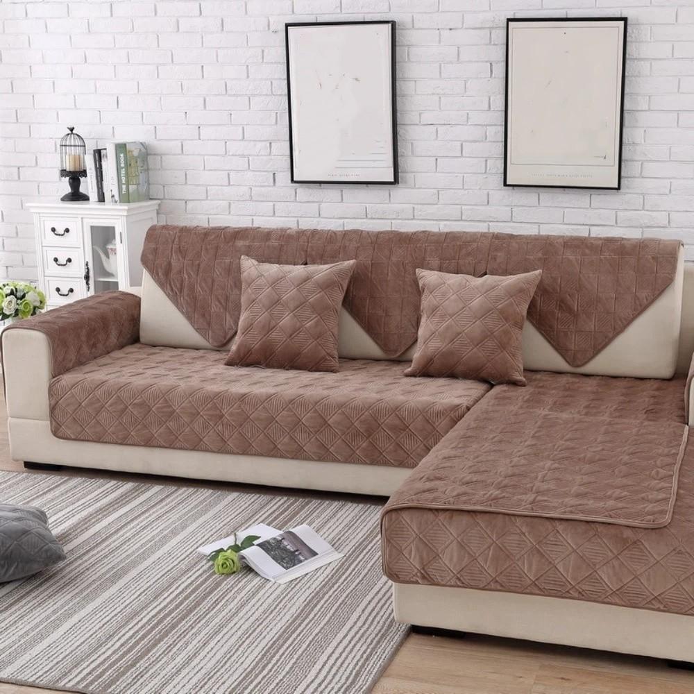 Non-Slip Sofa Cover Thickened Seat Cushion Universal Sofa Towel  Four Seasons