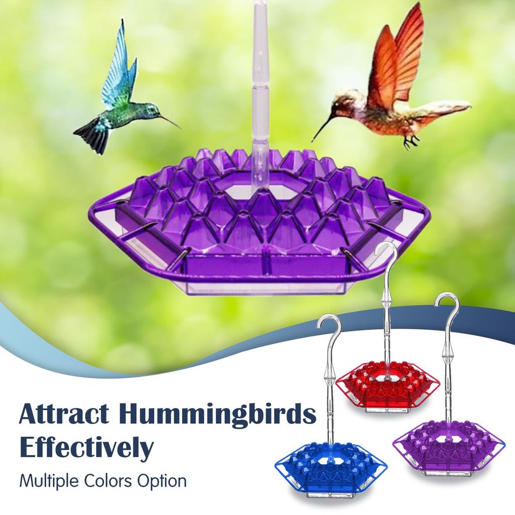Hummingbird Feeder,Hummingbird Feeders for Outdoors,Outdoor Hanging Yard Garden Decoration(1PCS)