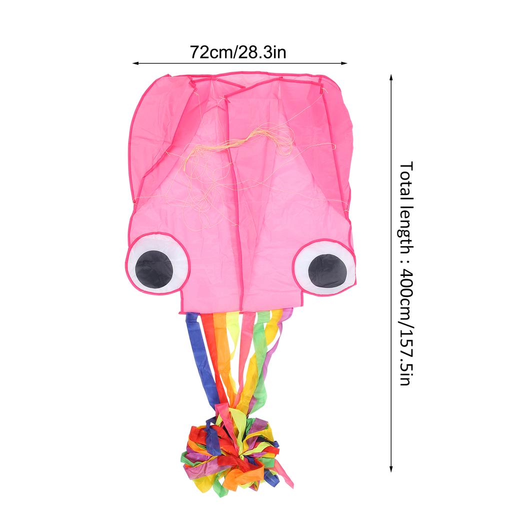 Outdoor Soft   Single Line Kite Animal Shape Kite 4 Meters with 30m Kite Line
