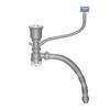 SIOYIE Stainless Steel Single Bowl Sink Drain Pipe