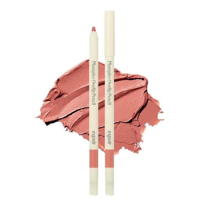 [Espoir] Plumpies Over Lip Pencil #2 Warming Volume 0.4g. Lip pencil, over lip pencil, lip liner, plumper, coral, long-lasting, Korean