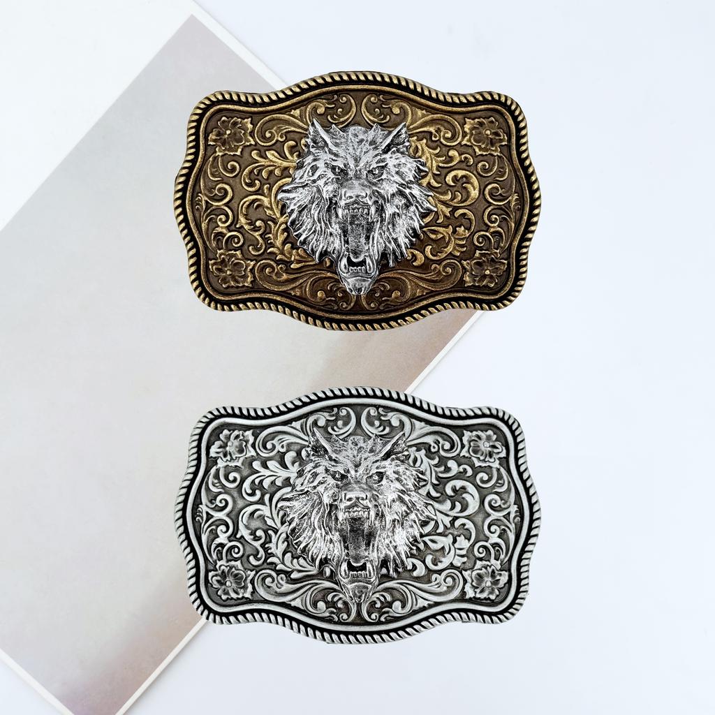 Custom Pattern Zinc Alloy Belt Buckle Heavy Duty for Daily Wear