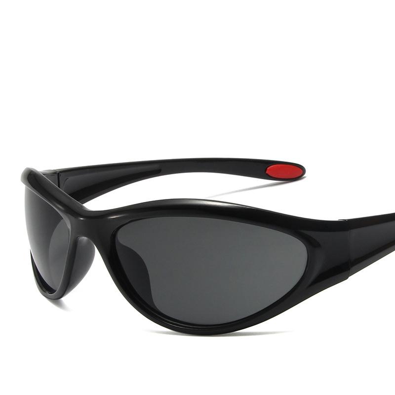 Fashion New Style Y2K Sports Sunglasses Retro Ladies Outdoor Cycling Hip-Hop Uv Protection Sun Glasses