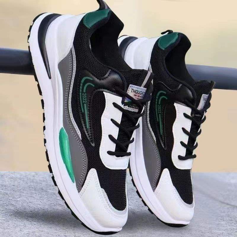 Deodorant Breathable Men's Shoes Shock-absorbing Platform Sneakers Running Shoes Dad Shoes Men