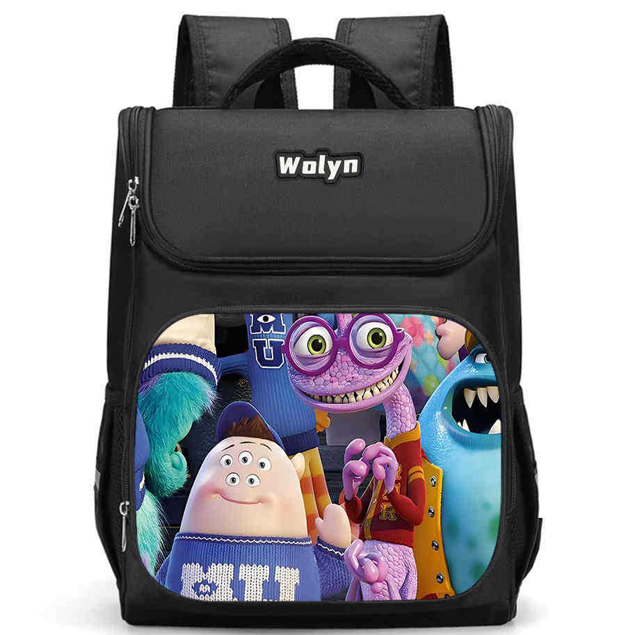 Monsters, Inc High Definition Druck Hoher Wert Anti-Buckel Verschleißfest Schulranzen Computertasche