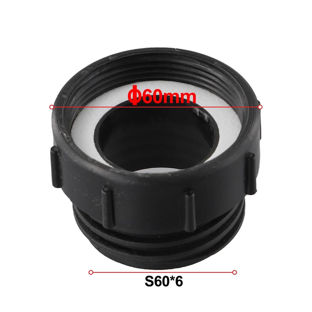 IBC Tank Adapter For Schutz Valve 62mm Fine Thread To 60mm Coarse Thread Fittings Garden Water IBC Tank Cap Adaptor Connector
