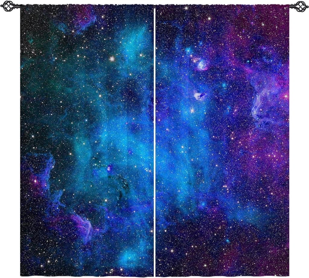 Rod Pocket Kids Animal Jungle Safari Wildlife Elephant Giraffe Lion Print Pattern Privacy Fabric Window Drapes For Boys Bedroom