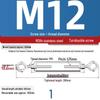 Stainless Steel Eye Bolt Turnbuckle M3-M24 (304/316), Open Body, Large Stock