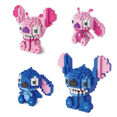 Toys Stitch Mini Building Blocks Stitch Baby Building Bricks Kids Toys Cartoon Anime Character Gifts