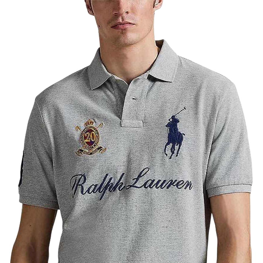 Polo Ralph Lauren Big Pony Short Sleeve Polo Shirt Classic Edition Men Tops 710P03952-004