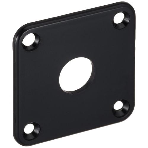Scud Side Jack Plate, Plastic, Square, Black, P-100B