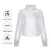 Nike Sports Running Veste Col Montant Femmes Vestes Blanc 923441-100