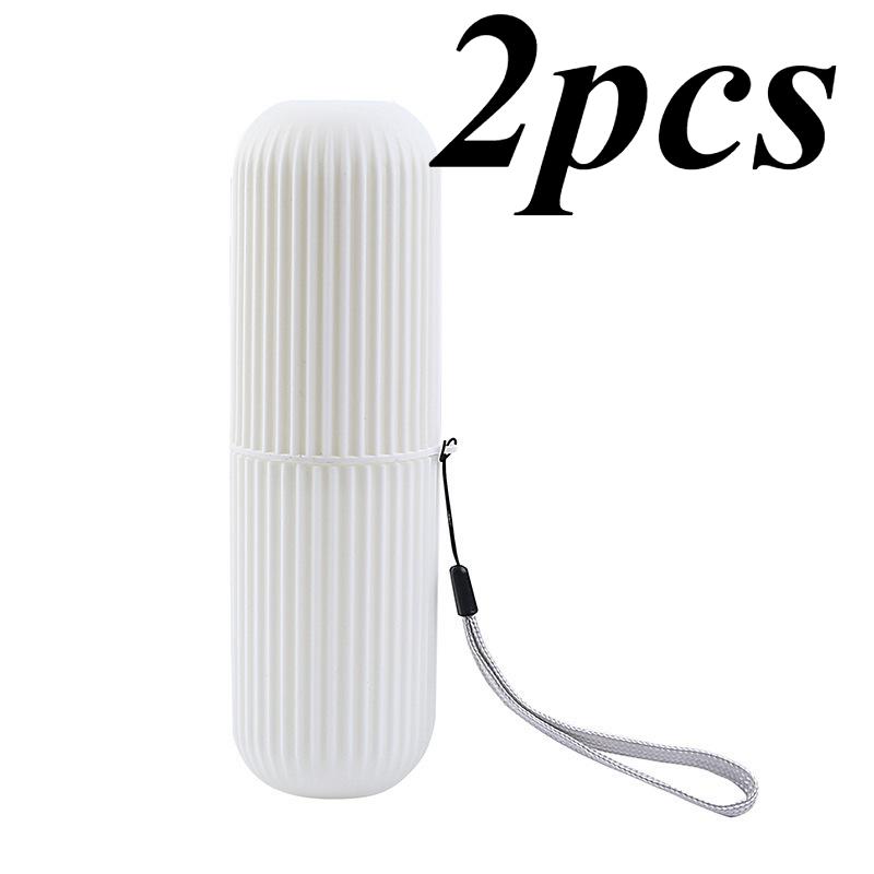 Portable Protect Holder Case Travel Camping Storage Box Useful for Storing Makeup Brushes and Toothbrush Accessories Set