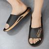 Men's Casual Sport Slides Anti-Odor Outdoor Slippers Men  Soft EVA Bathroom Beach Shower Sandals Fashion Slip-On Slippers