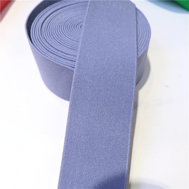 Polyester Imitation Nylon Elastic Webbing with Spot Color Processing - Clothing Accessories Rubber Band