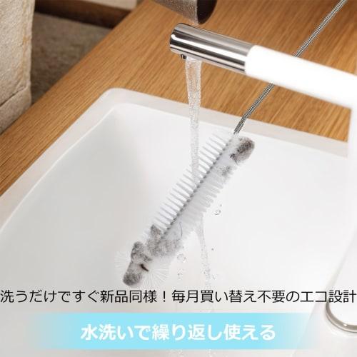 ISTRA Drain Cleaning Brush, 1.5m, Dual-Use Head, Reinforced, High-Density, Flexible, for Long Drains (12cm), Ideal for Bathrooms and Kitchens