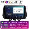 GPS Navigation Car Video For Hyundai TUCSON 2019 2020 2021 Radio Player Autoradio Bluetooth Cooling Fan QLED IPS Screen No 2 Din