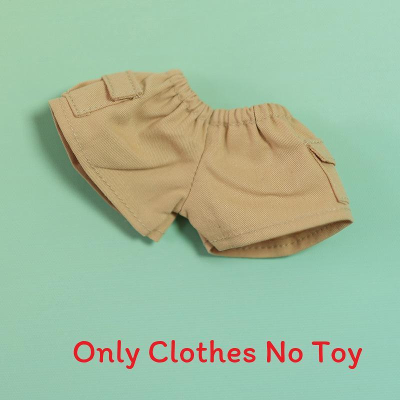 Clothing Plush Toy Clothes Tshirt Work Pant Set For Doll Costume Display